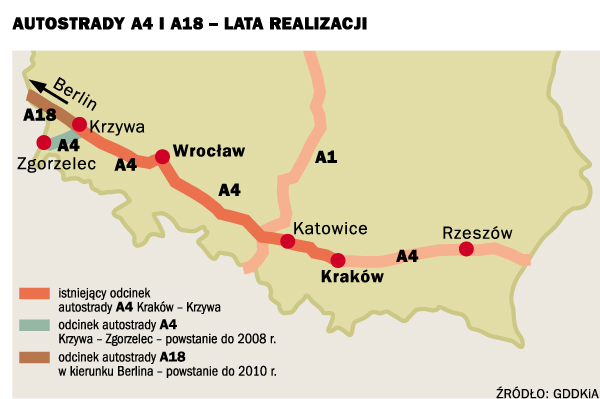 Autostrada A4 nieprzejezdna