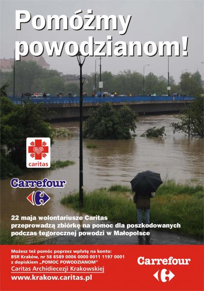 Kraków w sobotę kwesta na pomoc powodzianom