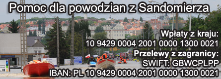Komunikat powodziowy – podnosi się woda na rzece Trześniówce w Sandomierzu