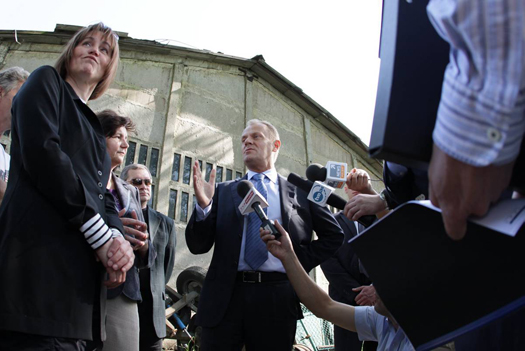 LANCKORONA PREMIER TUSK WIZYTA