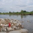 Prace porządkowe na terenach dotkniętych powodzią