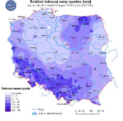 Ocena aktualnej i prognozowanej sytuacji hydrologicznej