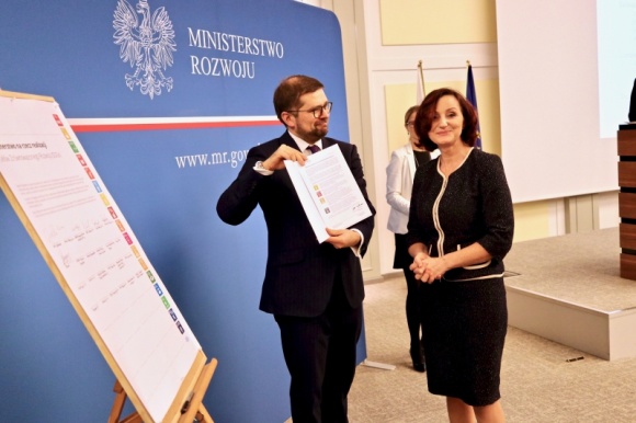 ENERIS z Min. Rozwoju na rzecz realizacji celów zrównoważonego rozwoju SDGs