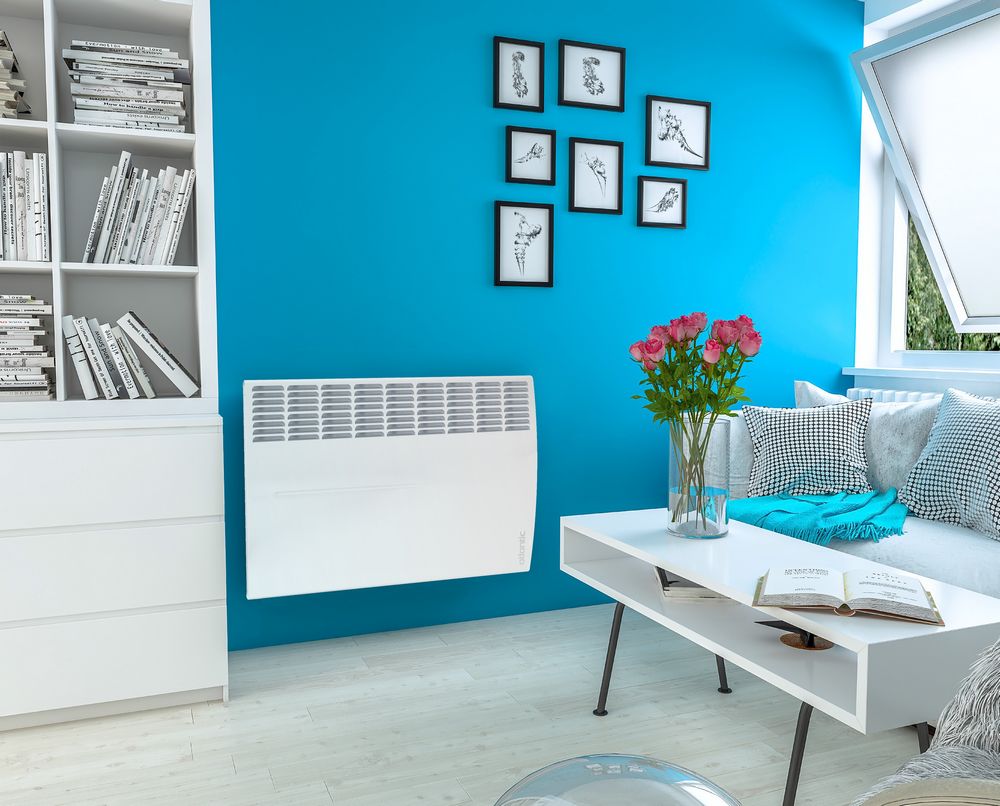 f119_sciana Stojący grzejnik konwekcyjny