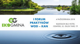 Eksperci i praktycy wymienią się doświadczeniami z realizacji projektów wod-kan BIZNES, Ochrona środowiska - Jak ocenić sprawność systemu wodociągowo-kanalizacyjnego w polskich gminach? Jak uchronić się przed zagrożeniami wynikającymi z jego nieprawidłowości? Na te i wiele innych pytań odpowiedzą specjaliści wod-kan 4 października w Gdańsku podczas konferencji EKOGMINA 2018.