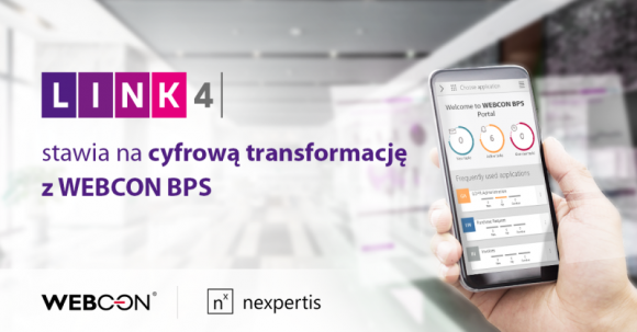 LINK4 stawia na cyfrową transformację z WEBCON BPS BIZNES, Ubezpieczenia - LINK4, pionier ubezpieczeń direct w Polsce - czyli ubezpieczeń zawieranych przez telefon lub Internet - po raz kolejny wykorzystuje nowe technologie do rozwijania biznesu i usprawniania komunikacji z klientami. We współpracy z WEBCON BPS, firma stawia na cyfrową transformację.