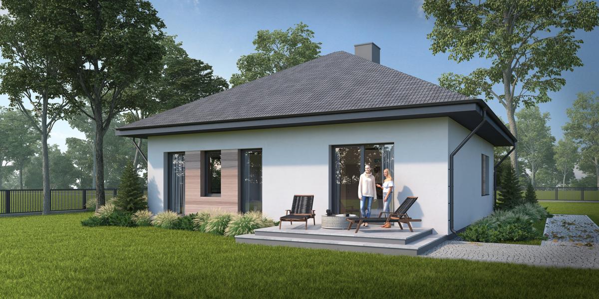MAŁY DOM Z – ELEMENTÓW PREFABRYKOWANYCH