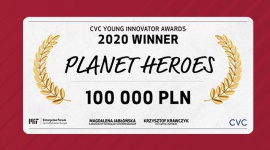 Startup Planet Heroes nagrodzony w konkursie organizowanym przez MIT Enterprise BIZNES, Ochrona środowiska - Startup Planet Heroes z białostockiego Samsung Inkubatora #dlaPlanety, może się pochwalić kolejnym międzynarodowym sukcesem.